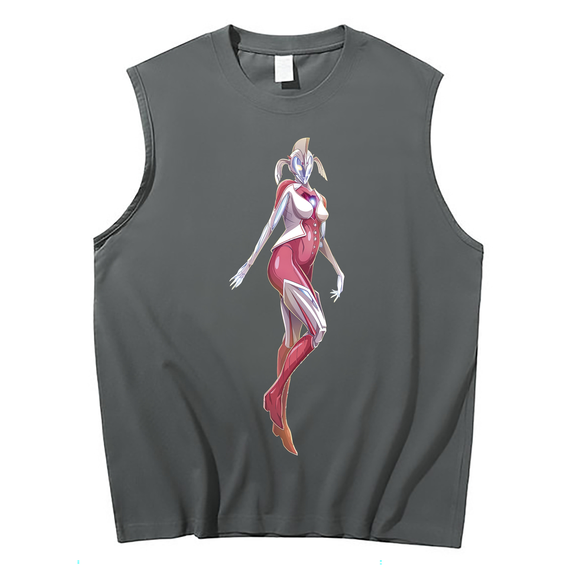 （画像用） ウルトラマン Ultraman コットン100％タンクトップ（フロントプリント）